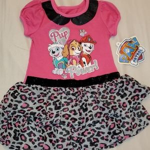 New with tags,, Paw Patrol 2t dress